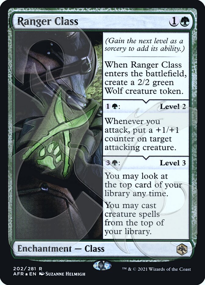 Ranger Class (Ampersand Promo) [Dungeons & Dragons: Adventures in the Forgotten Realms Promos] | Dragon's Lair Comics and Fantasy Houston TX