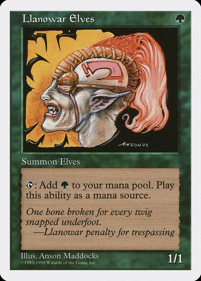 Llanowar Elves [Anthologies] | Dragon's Lair Comics and Fantasy Houston TX