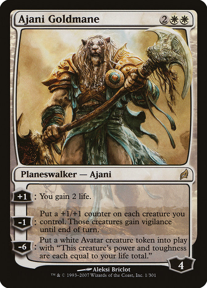 Ajani Goldmane [Lorwyn] | Dragon's Lair Comics and Fantasy Houston TX