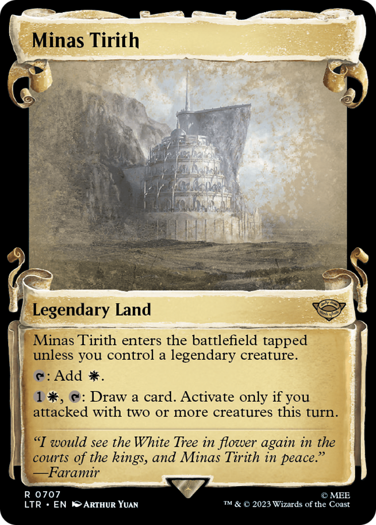 Minas Tirith [The Lord of the Rings: Tales of Middle-Earth Showcase Scrolls] | Dragon's Lair Comics and Fantasy Houston TX