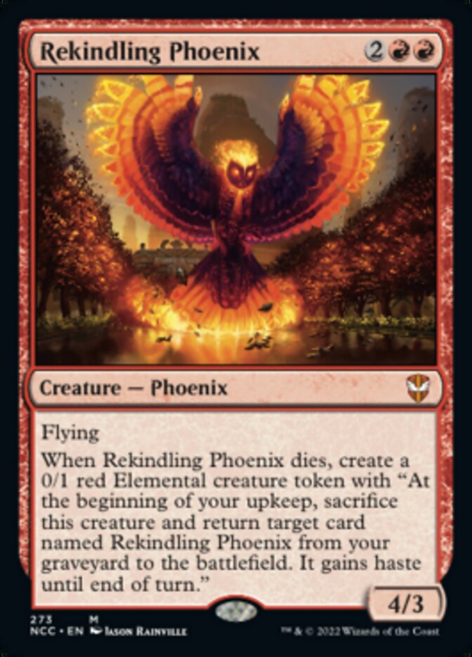 Rekindling Phoenix [Streets of New Capenna Commander] | Dragon's Lair Comics and Fantasy Houston TX