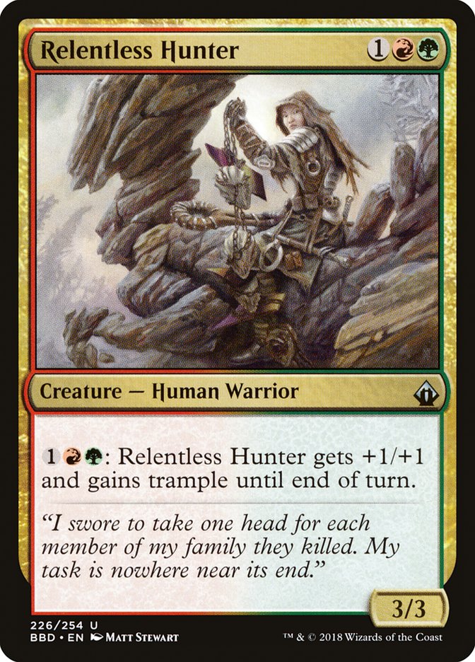 Relentless Hunter [Battlebond] | Dragon's Lair Comics and Fantasy Houston TX