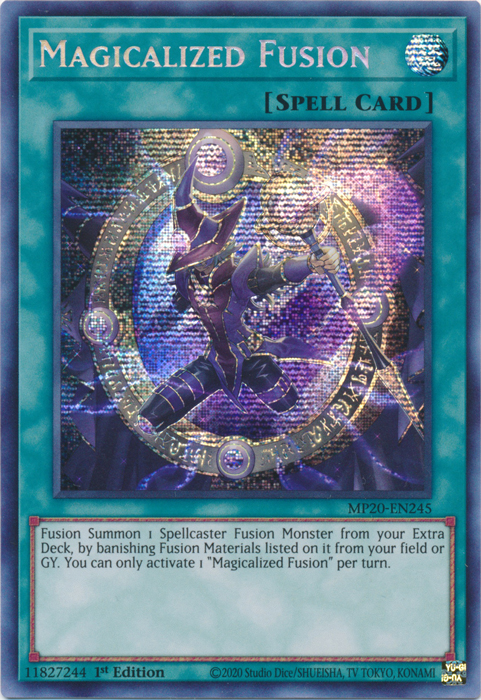 Magicalized Fusion [MP20-EN245] Prismatic Secret Rare | Dragon's Lair Comics and Fantasy Houston TX