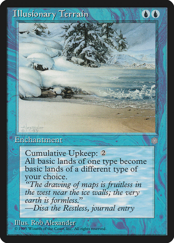 Illusionary Terrain [Ice Age] | Dragon's Lair Comics and Fantasy Houston TX