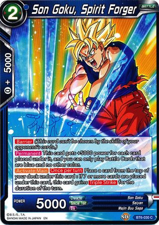 Son Goku, Spirit Forger (BT6-030) [Destroyer Kings] | Dragon's Lair Comics and Fantasy Houston TX