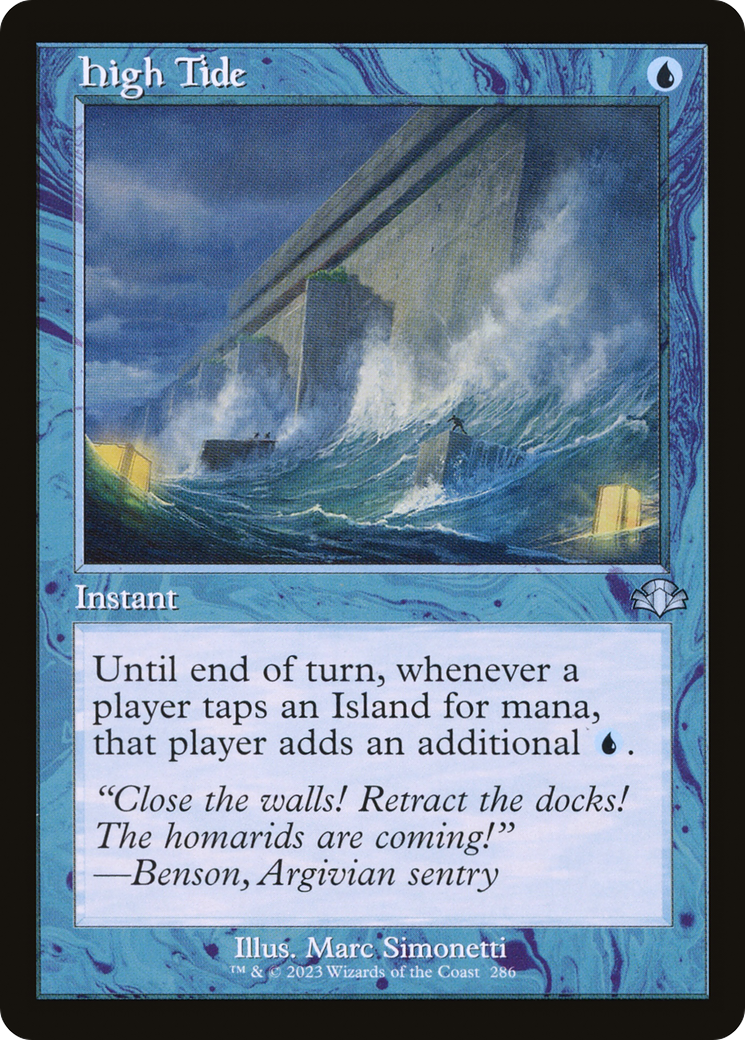 High Tide (Retro) [Dominaria Remastered] | Dragon's Lair Comics and Fantasy Houston TX
