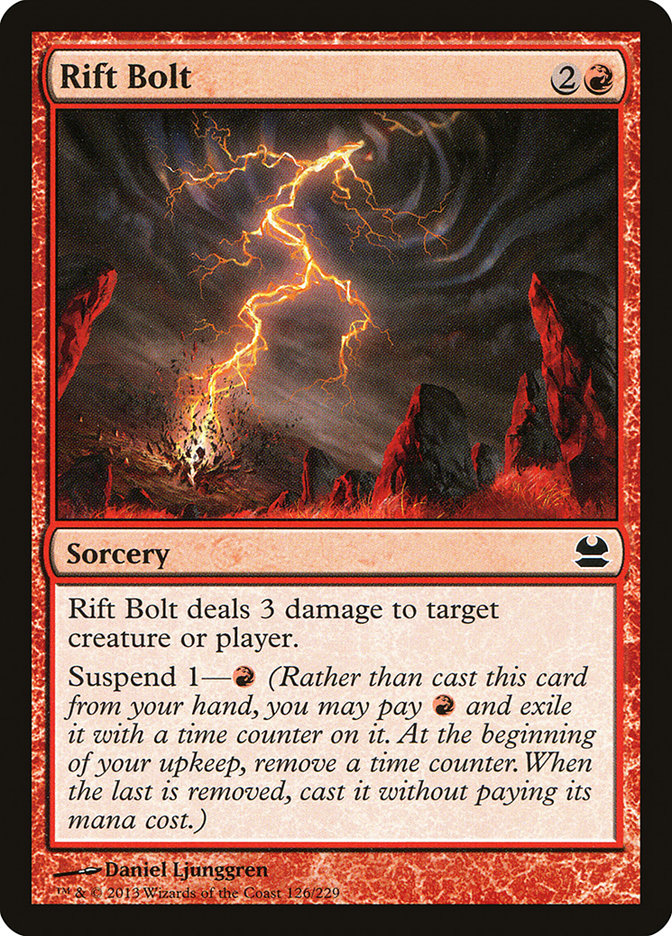 Rift Bolt [Modern Masters] | Dragon's Lair Comics and Fantasy Houston TX