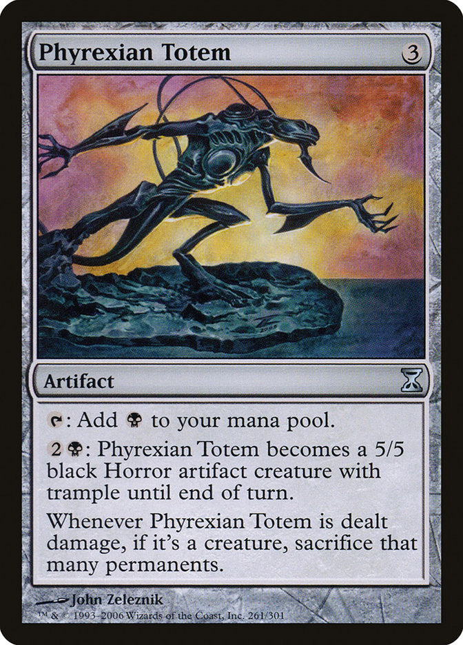 Phyrexian Totem [Time Spiral] | Dragon's Lair Comics and Fantasy Houston TX