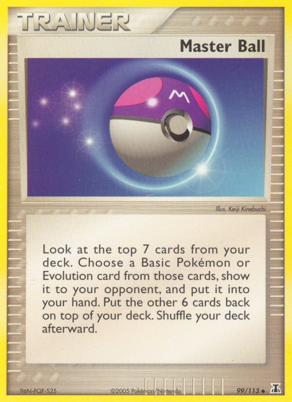 Master Ball (99/113) [EX: Delta Species] | Dragon's Lair Comics and Fantasy Houston TX