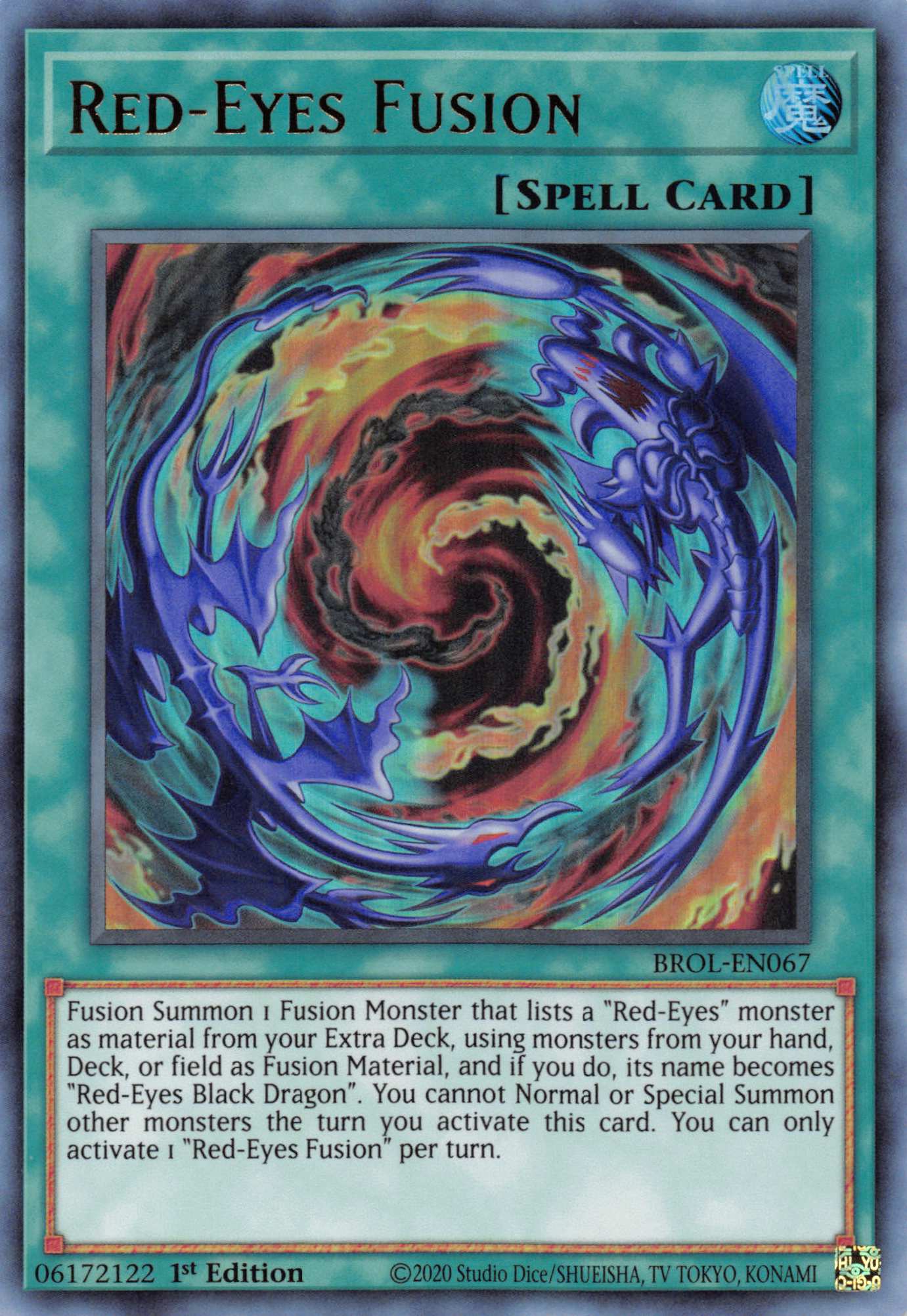 Red-Eyes Fusion [BROL-EN067] Ultra Rare | Dragon's Lair Comics and Fantasy Houston TX