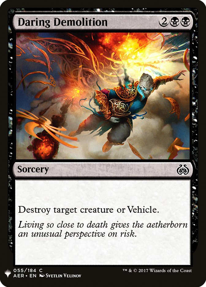 Daring Demolition [Mystery Booster] | Dragon's Lair Comics and Fantasy Houston TX