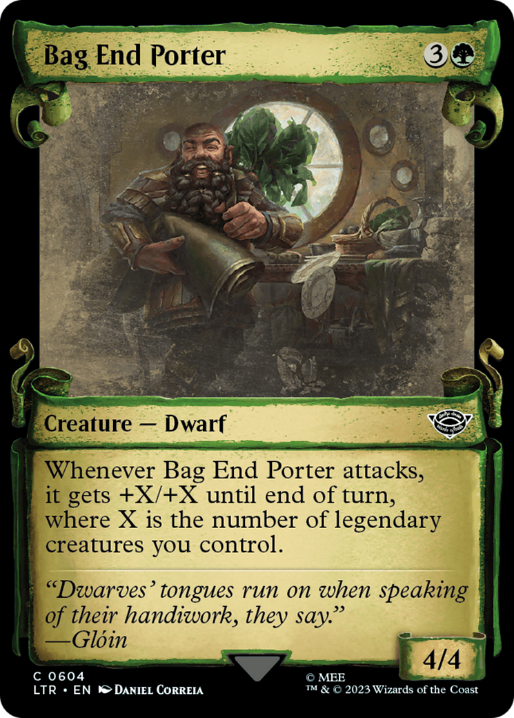 Bag End Porter [The Lord of the Rings: Tales of Middle-Earth Showcase Scrolls] | Dragon's Lair Comics and Fantasy Houston TX