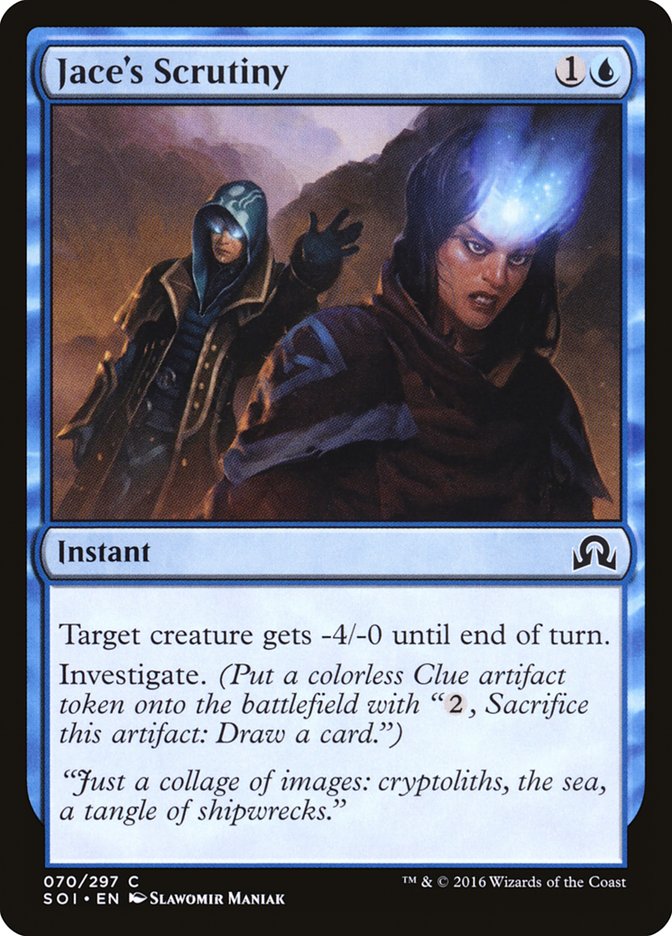 Jace's Scrutiny [Shadows over Innistrad] | Dragon's Lair Comics and Fantasy Houston TX
