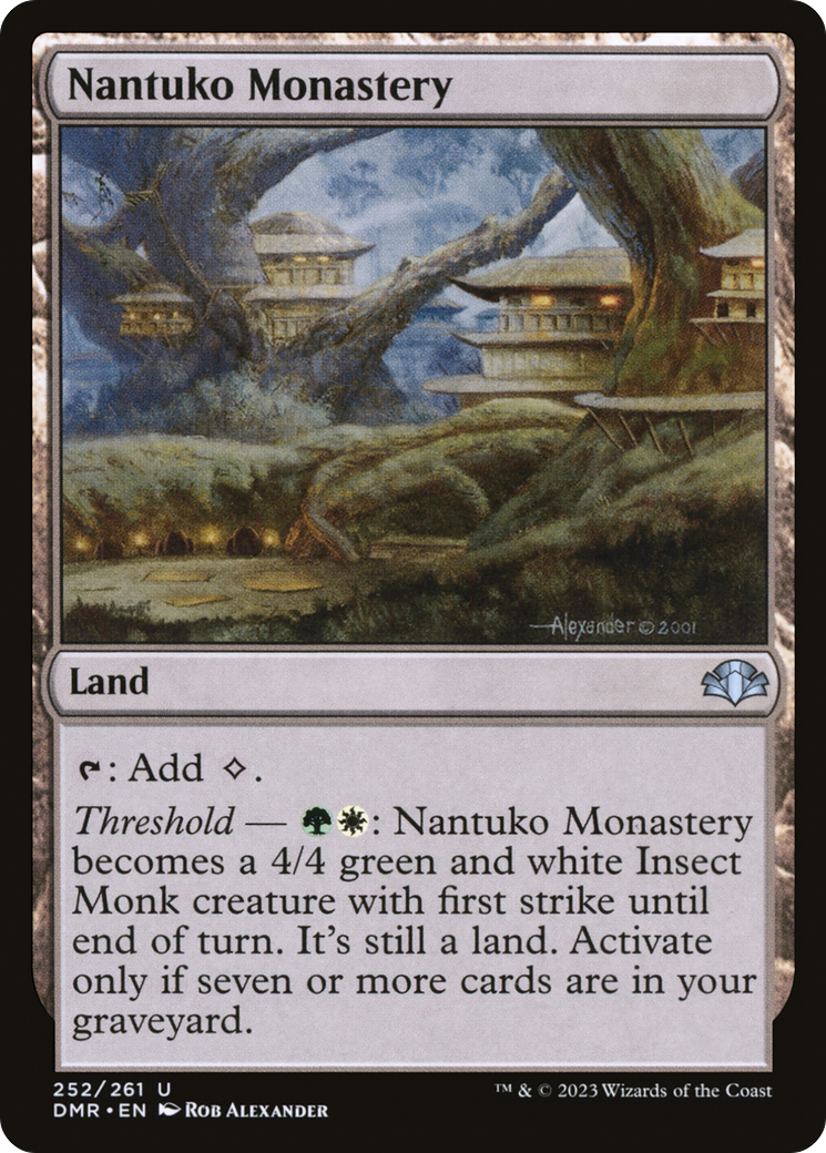 Nantuko Monastery [Dominaria Remastered] | Dragon's Lair Comics and Fantasy Houston TX