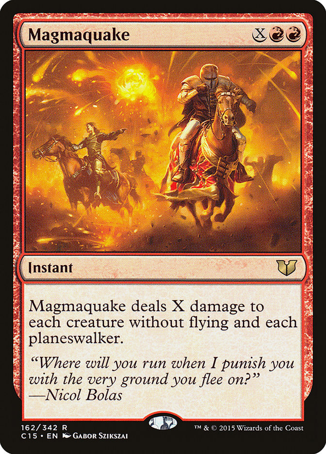 Magmaquake [Commander 2015] | Dragon's Lair Comics and Fantasy Houston TX