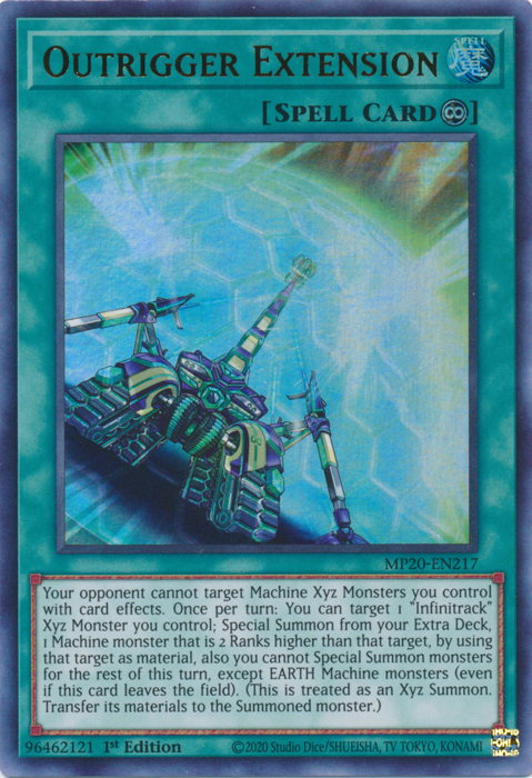 Outrigger Extension [MP20-EN217] Ultra Rare | Dragon's Lair Comics and Fantasy Houston TX