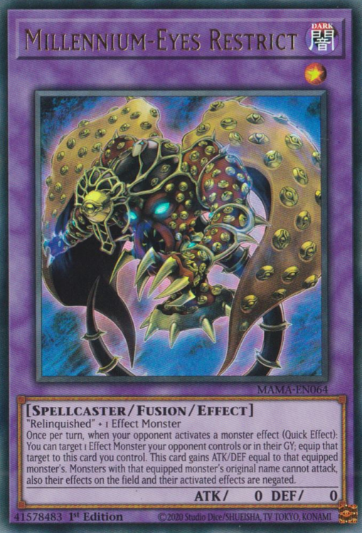 Millennium-Eyes Restrict [MAMA-EN064] Ultra Rare | Dragon's Lair Comics and Fantasy Houston TX