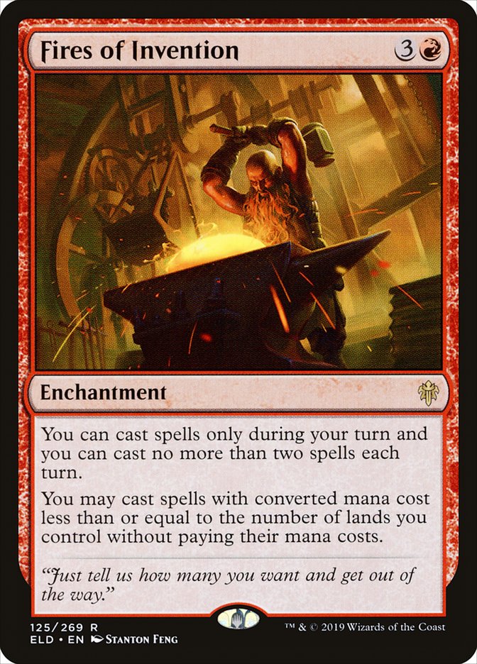 Fires of Invention [Throne of Eldraine] | Dragon's Lair Comics and Fantasy Houston TX