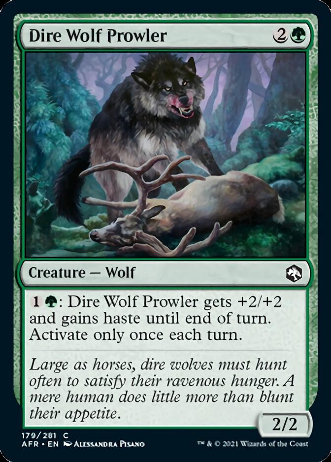 Dire Wolf Prowler [Dungeons & Dragons: Adventures in the Forgotten Realms] | Dragon's Lair Comics and Fantasy Houston TX