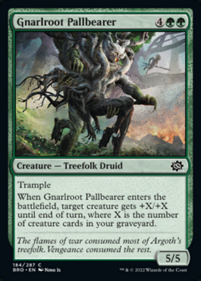 Gnarlroot Pallbearer [The Brothers' War] | Dragon's Lair Comics and Fantasy Houston TX