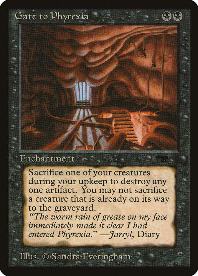 Gate to Phyrexia [Antiquities] | Dragon's Lair Comics and Fantasy Houston TX