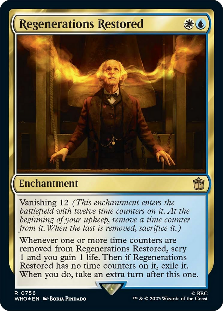 Regenerations Restored (Surge Foil) [Doctor Who] | Dragon's Lair Comics and Fantasy Houston TX
