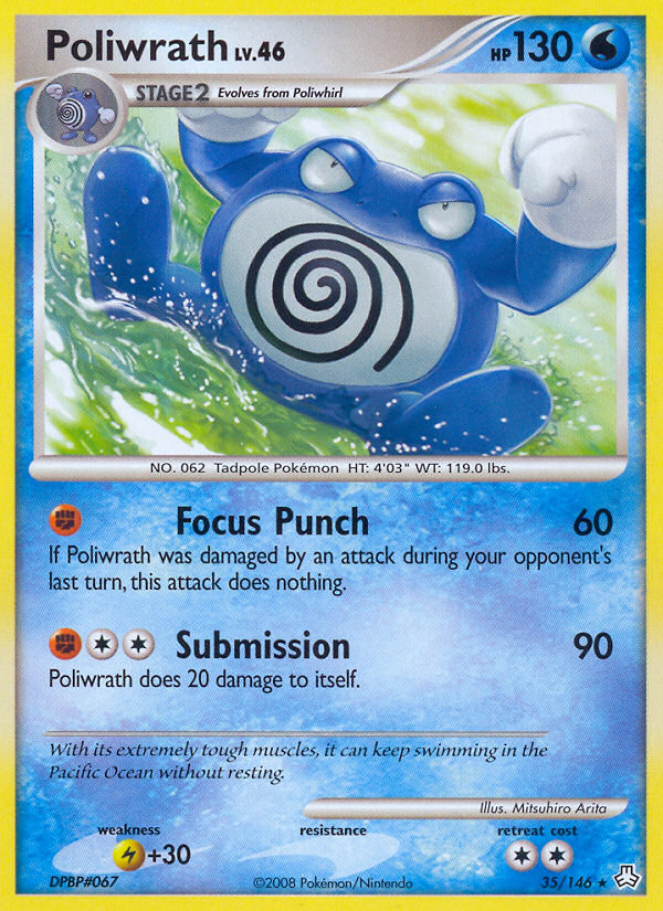Poliwrath (35/146) [Diamond & Pearl: Legends Awakened] | Dragon's Lair Comics and Fantasy Houston TX