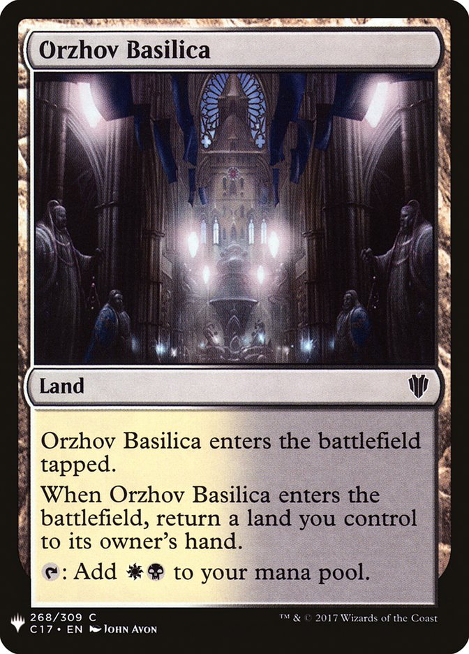 Orzhov Basilica [Mystery Booster] | Dragon's Lair Comics and Fantasy Houston TX