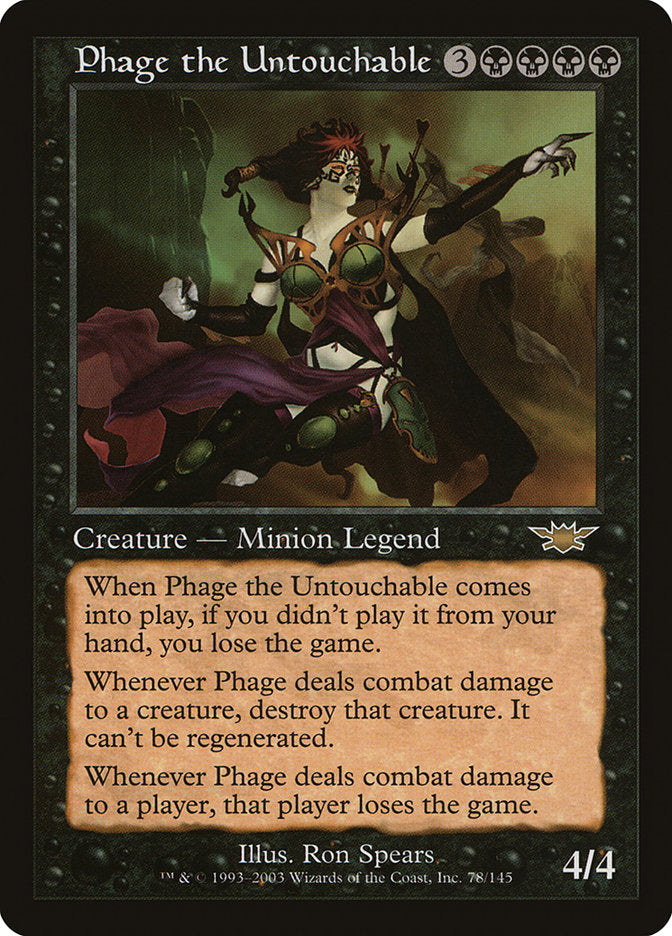 Phage the Untouchable [Legions] | Dragon's Lair Comics and Fantasy Houston TX