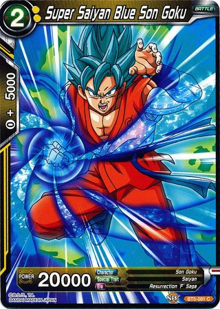 Super Saiyan Blue Son Goku (BT5-081) [Miraculous Revival] | Dragon's Lair Comics and Fantasy Houston TX