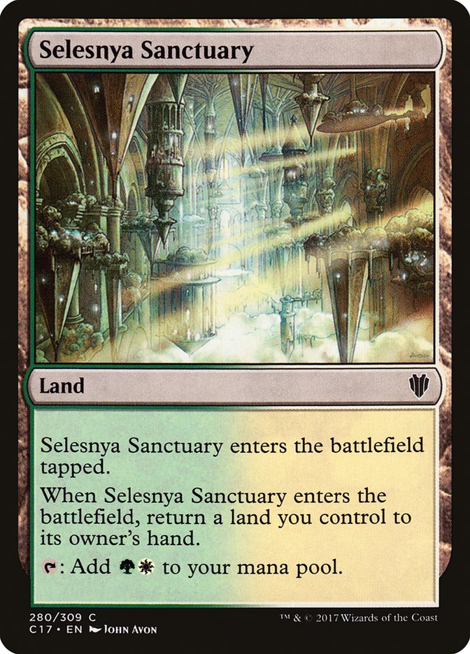 Selesnya Sanctuary [Commander 2017] | Dragon's Lair Comics and Fantasy Houston TX