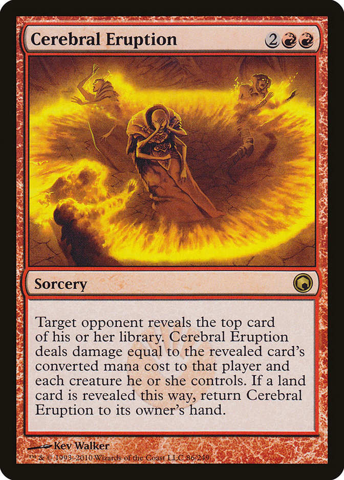 Cerebral Eruption [Scars of Mirrodin] | Dragon's Lair Comics and Fantasy Houston TX