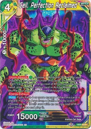 Cell, Perfection Reclaimed (XD3-10) [The Ultimate Life Form] | Dragon's Lair Comics and Fantasy Houston TX