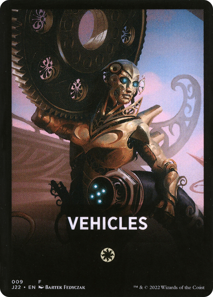 Vehicles Theme Card [Jumpstart 2022 Front Cards] | Dragon's Lair Comics and Fantasy Houston TX