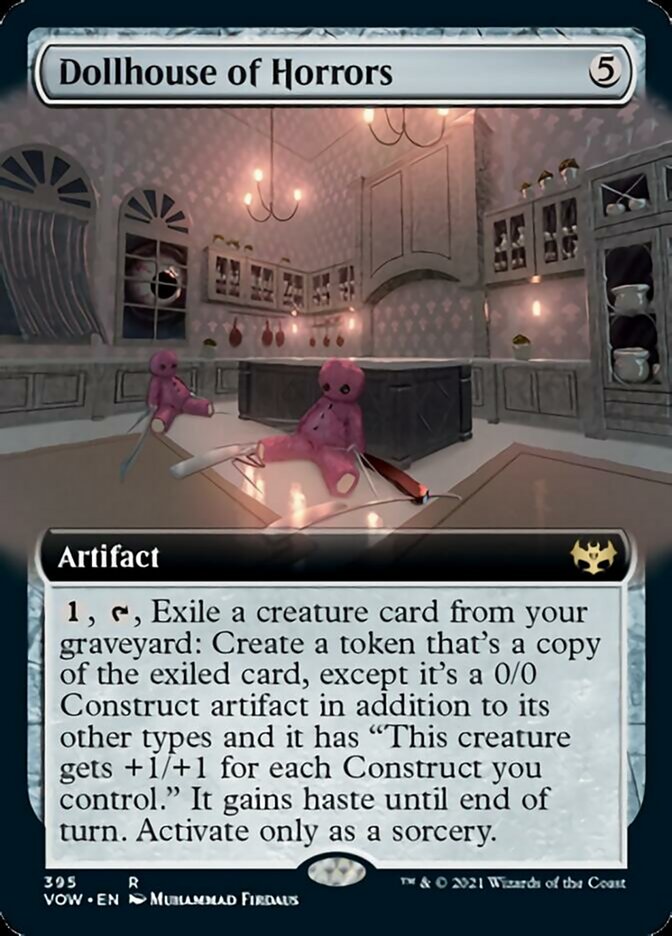Dollhouse of Horrors (Extended Art) [Innistrad: Crimson Vow] | Dragon's Lair Comics and Fantasy Houston TX