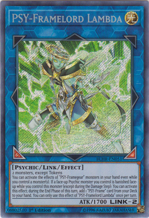 PSY-Framelord Lambda [BLHR-EN051] Secret Rare | Dragon's Lair Comics and Fantasy Houston TX