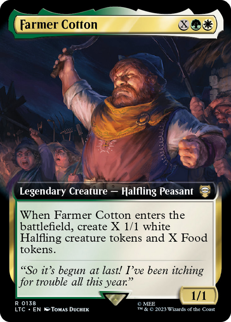 Farmer Cotton (Extended Art) [The Lord of the Rings: Tales of Middle-Earth Commander] | Dragon's Lair Comics and Fantasy Houston TX