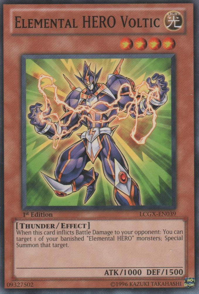Elemental HERO Voltic [LCGX-EN039] Common | Dragon's Lair Comics and Fantasy Houston TX