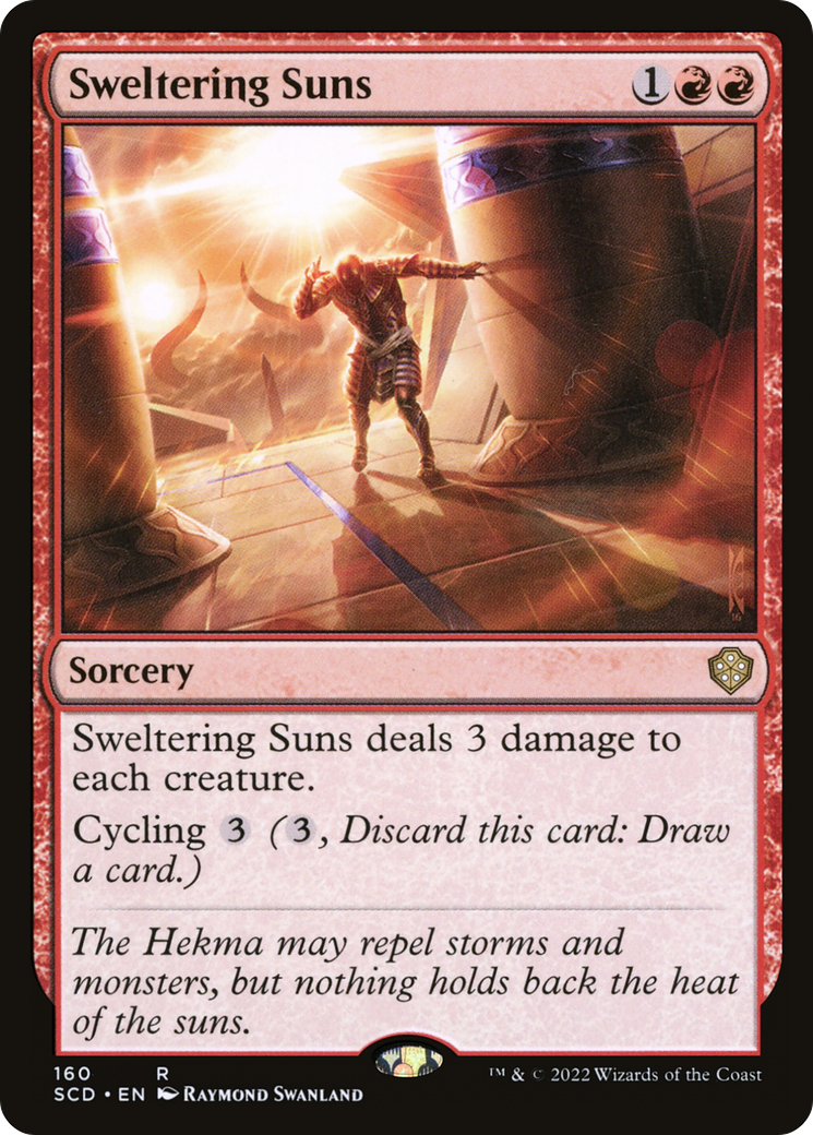 Sweltering Suns [Starter Commander Decks] | Dragon's Lair Comics and Fantasy Houston TX