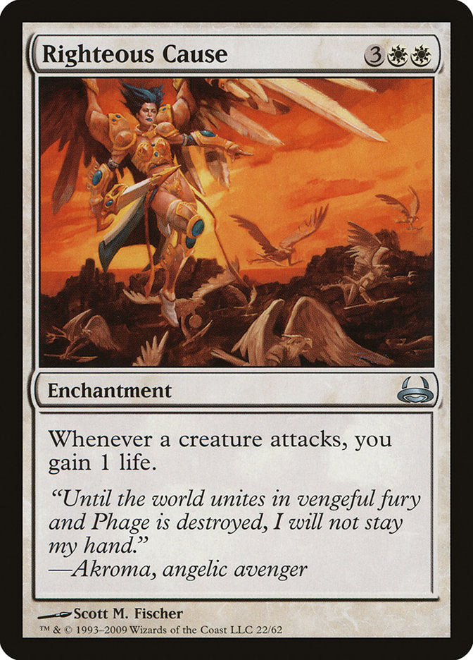 Righteous Cause [Duel Decks: Divine vs. Demonic] | Dragon's Lair Comics and Fantasy Houston TX