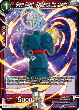 Great Priest, Gathering the Angels (Unison Warrior Series Boost Tournament Pack Vol. 7) (P-366) [Tournament Promotion Cards] | Dragon's Lair Comics and Fantasy Houston TX