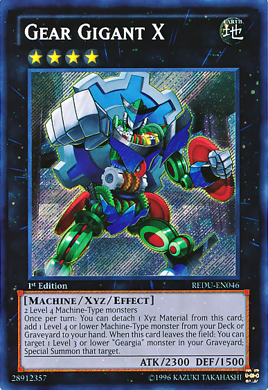 Gear Gigant X [REDU-EN046] Secret Rare | Dragon's Lair Comics and Fantasy Houston TX