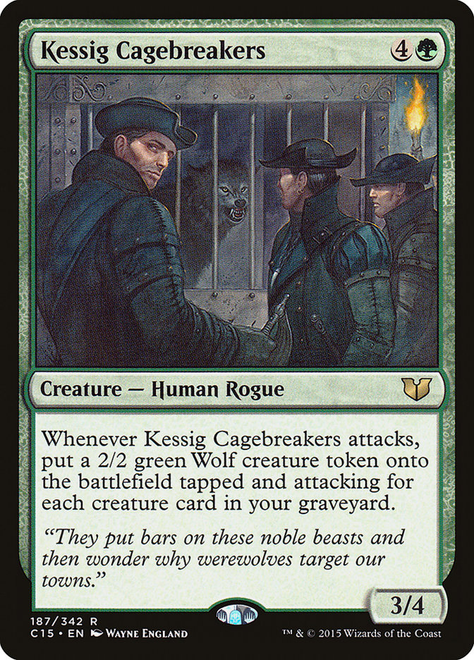Kessig Cagebreakers [Commander 2015] | Dragon's Lair Comics and Fantasy Houston TX