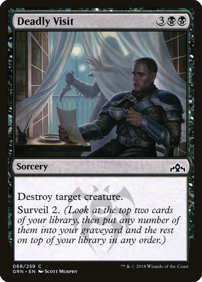 Deadly Visit [Guilds of Ravnica] | Dragon's Lair Comics and Fantasy Houston TX
