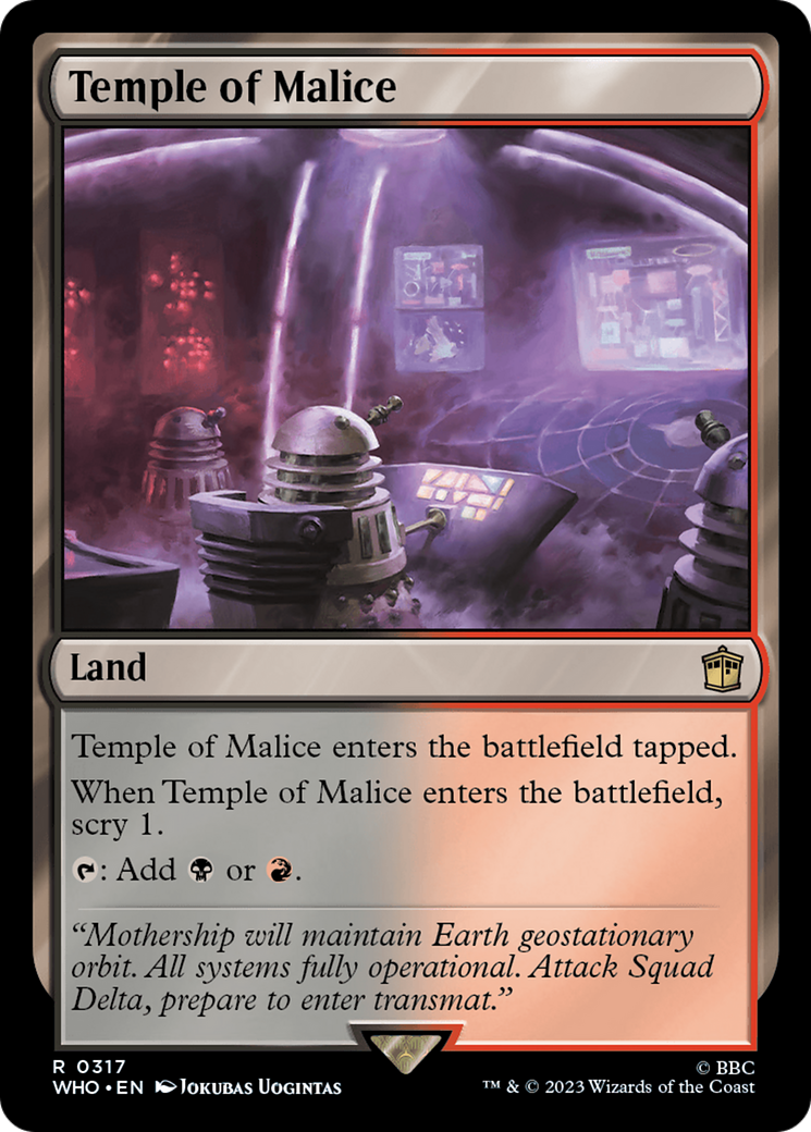 Temple of Malice [Doctor Who] | Dragon's Lair Comics and Fantasy Houston TX