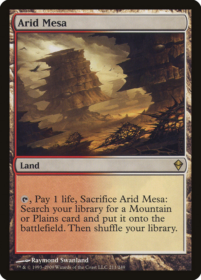 Arid Mesa [Zendikar] | Dragon's Lair Comics and Fantasy Houston TX