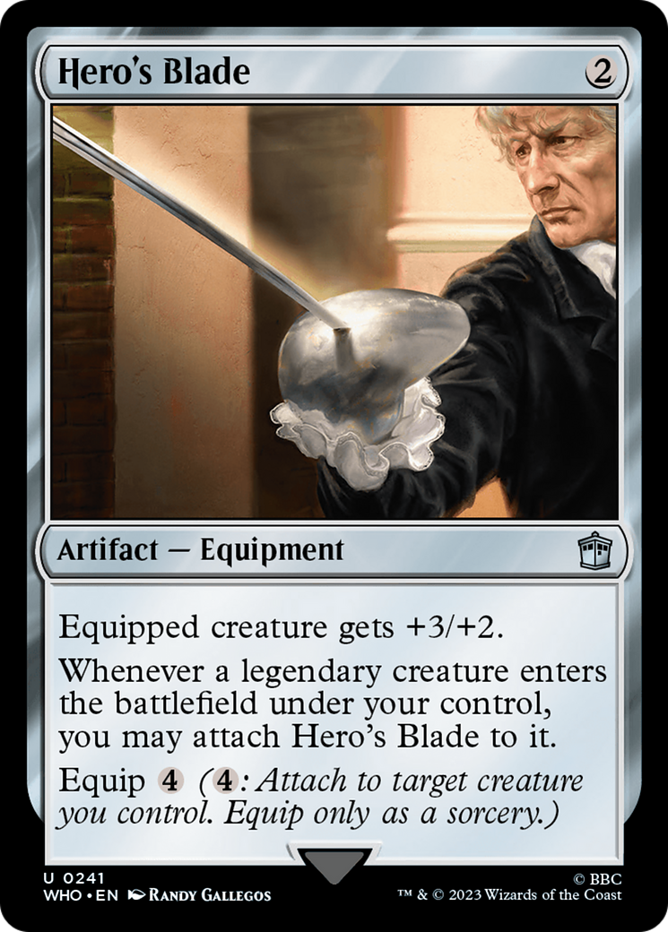 Hero's Blade [Doctor Who] | Dragon's Lair Comics and Fantasy Houston TX