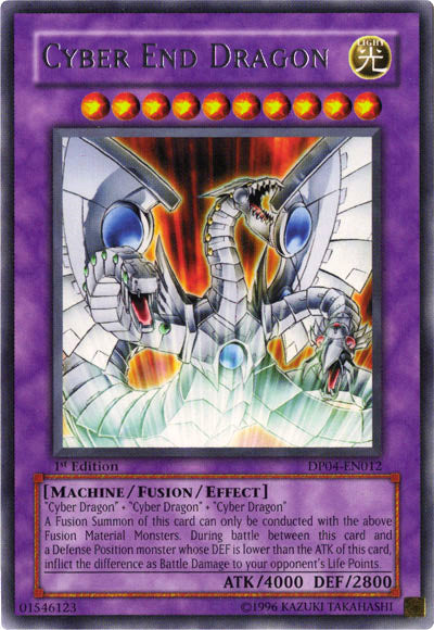 Cyber End Dragon [DP04-EN012] Rare | Dragon's Lair Comics and Fantasy Houston TX