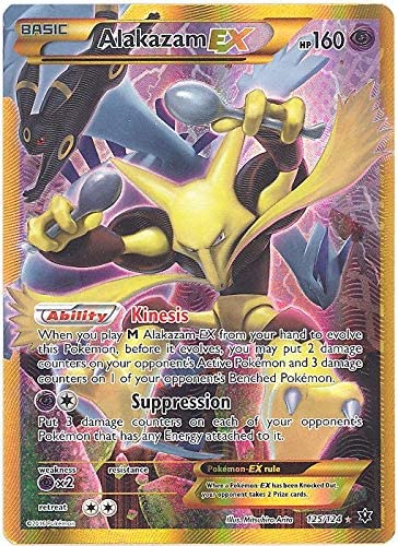 Alakazam EX (125/124) (Secret) | Dragon's Lair Comics and Fantasy Houston TX