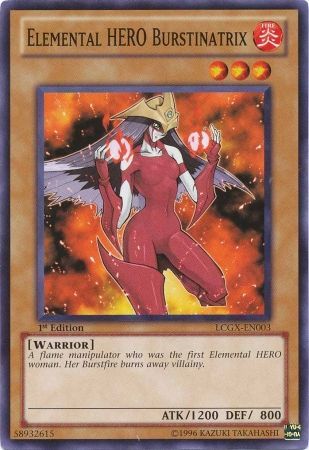 Elemental HERO Burstinatrix [LCGX-EN003] Common | Dragon's Lair Comics and Fantasy Houston TX